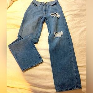 LEVIS ‘94 Baggy size 24 distressed wide leg